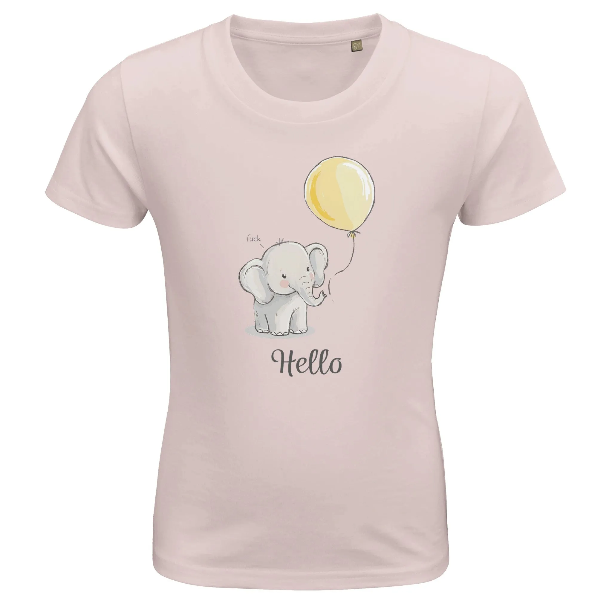 Hello T-Shirt – farbenfrohes Design, umweltfreundliche Baumwolle, bequeme Passform für Kinder