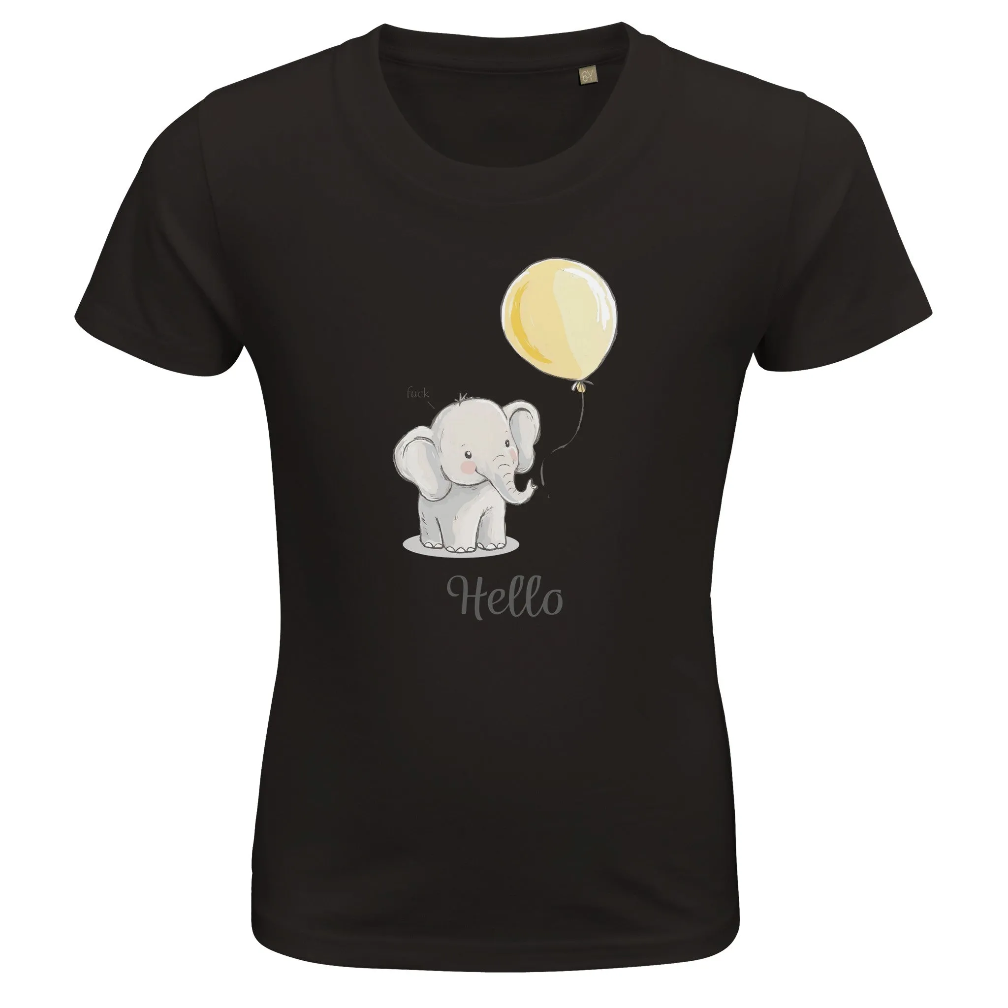 Hello T-Shirt – farbenfrohes Design, umweltfreundliche Baumwolle, bequeme Passform für Kinder