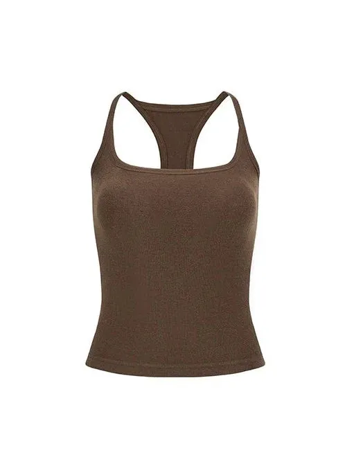 Hot Girl Suspender Knit Vest Camisole