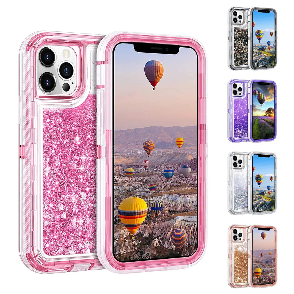 iPhone 12 Pro Max (6.7") Liquid Defender Case, Pink