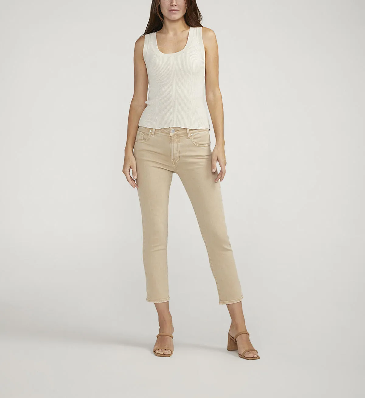 Jag Jeans Cassie Mid Rise Cropped Pants