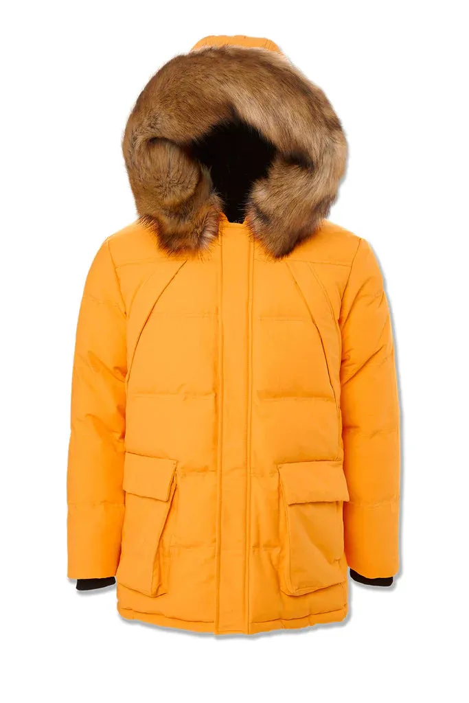 Jc Fur Hood Jacket (Pollen) - JC91537PLN