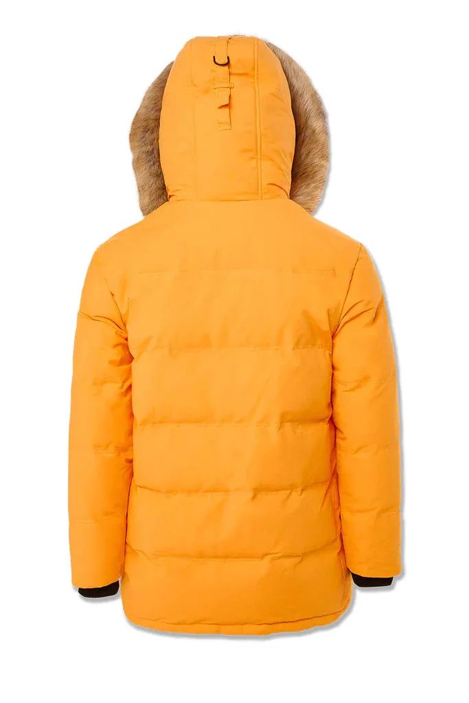 Jc Fur Hood Jacket (Pollen) - JC91537PLN