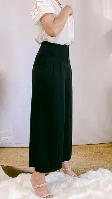 Kay Wide Leg Cropped Pant