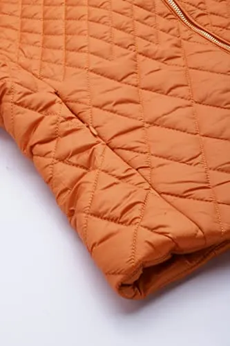 Label RITU KUMAR Orange Solid Puffer Jacket