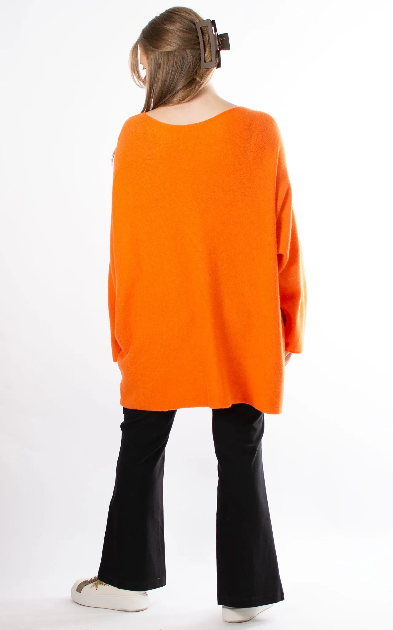 Liv Soft Touch Jumper |  Orange