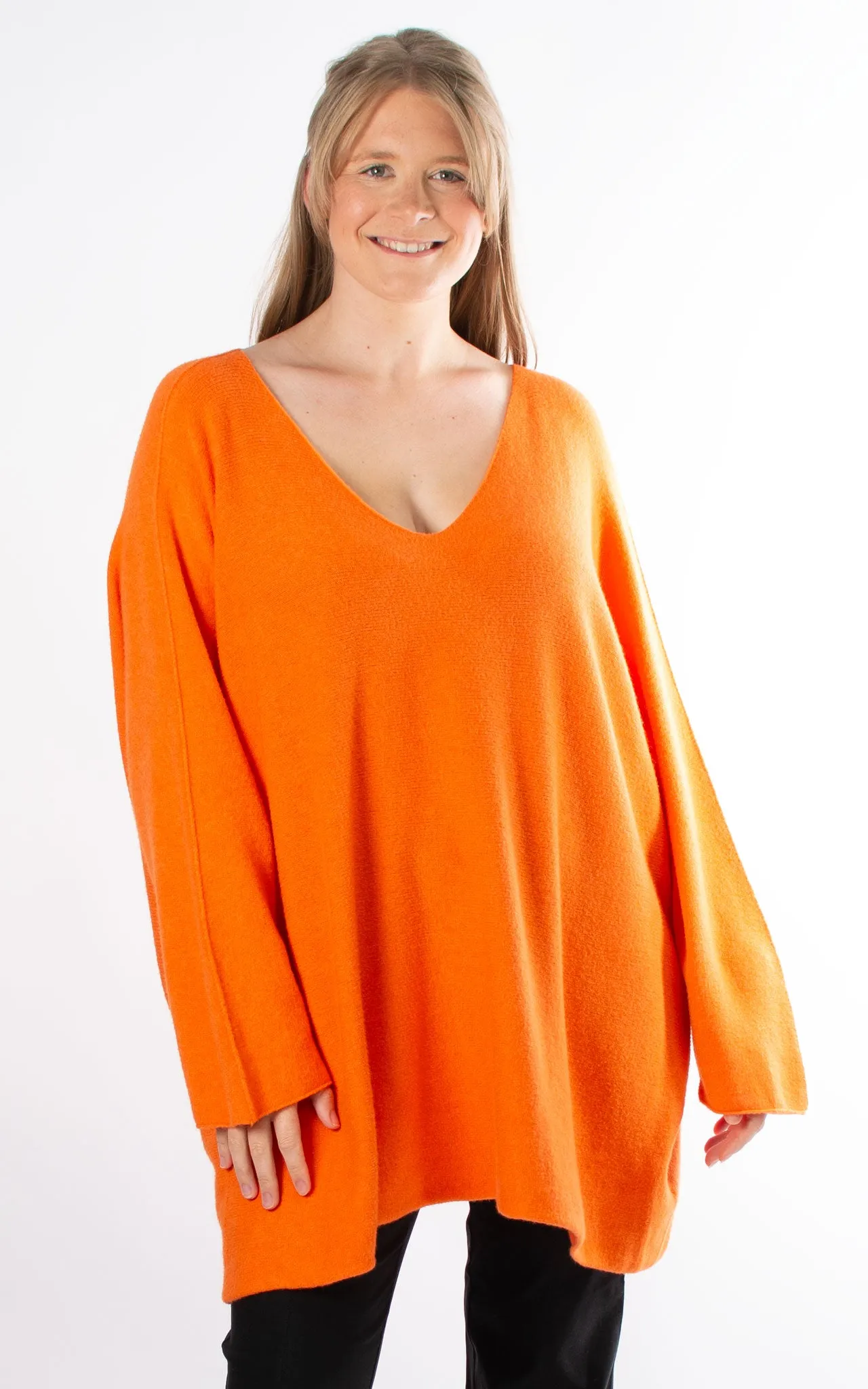 Liv Soft Touch Jumper |  Orange