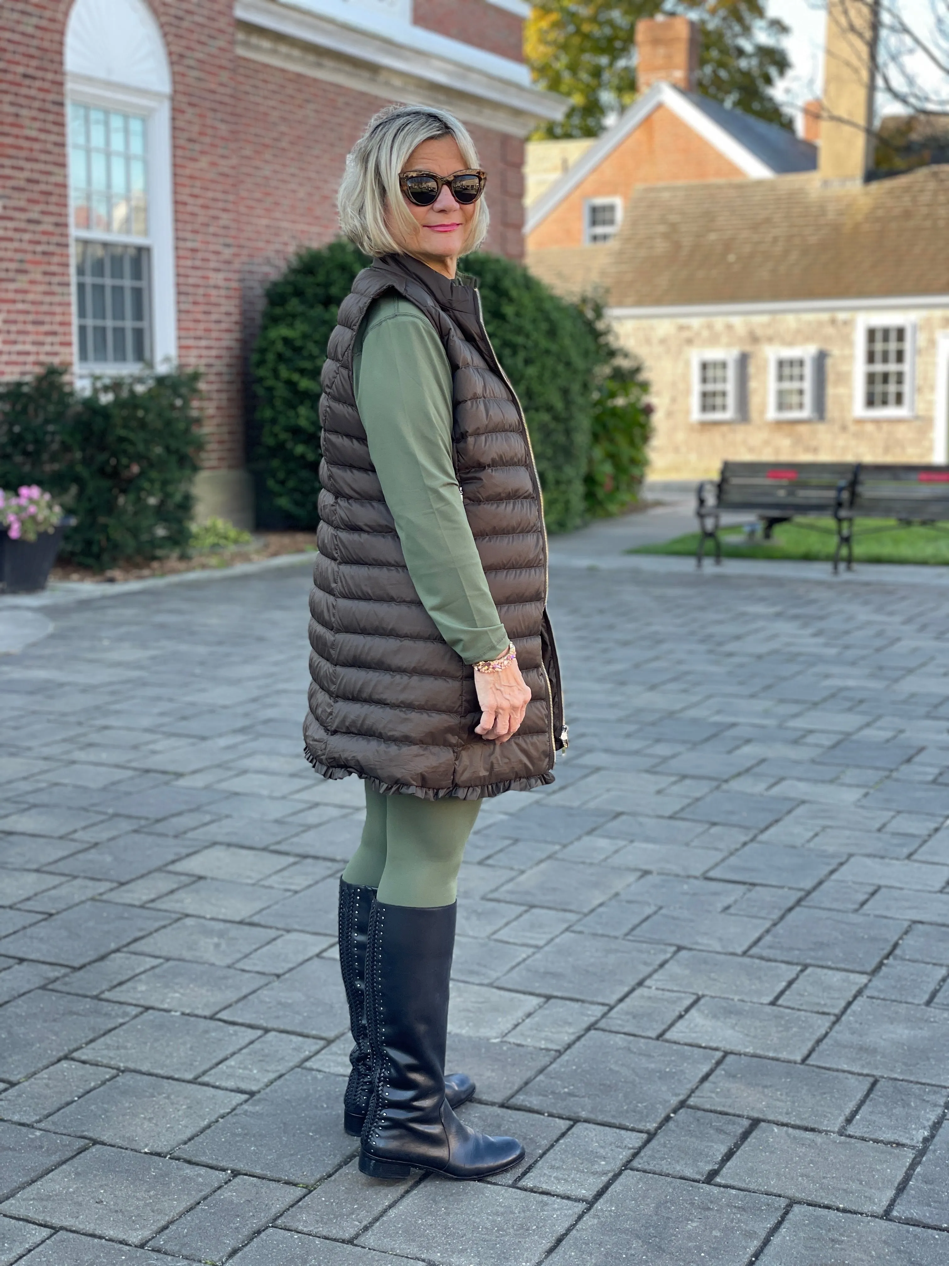 LULU-B OLIVE FULL ZIPPER JACKET
