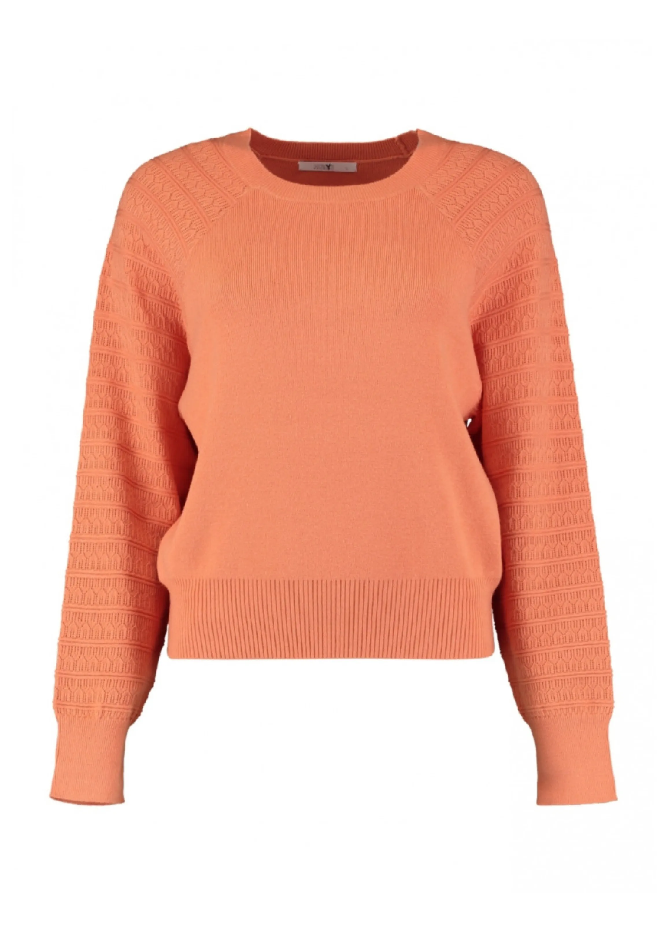 Luna Apricot Raglan Sleeve Jumper