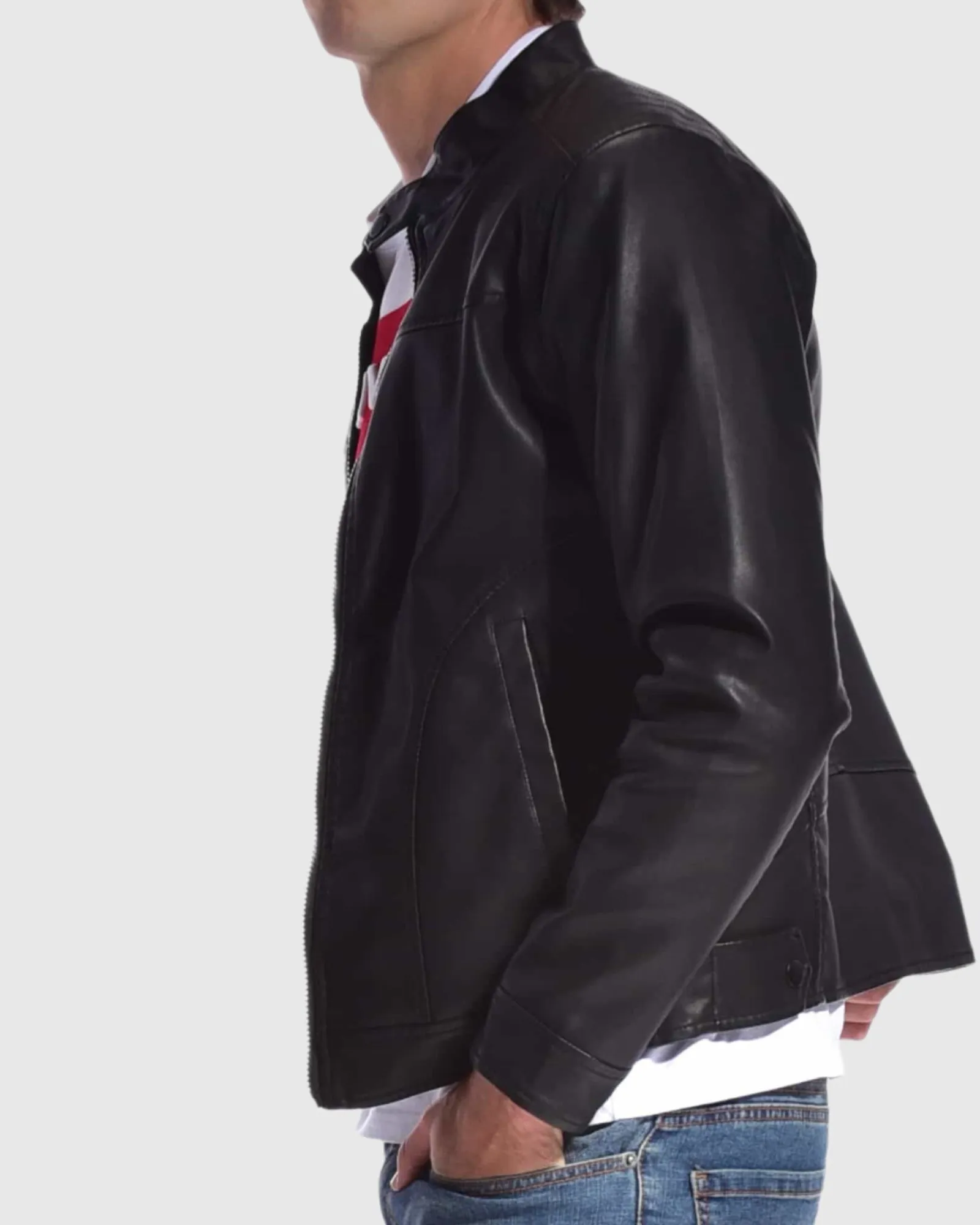 MEN'S MURPHY SHERPA LINED PU JACKET
