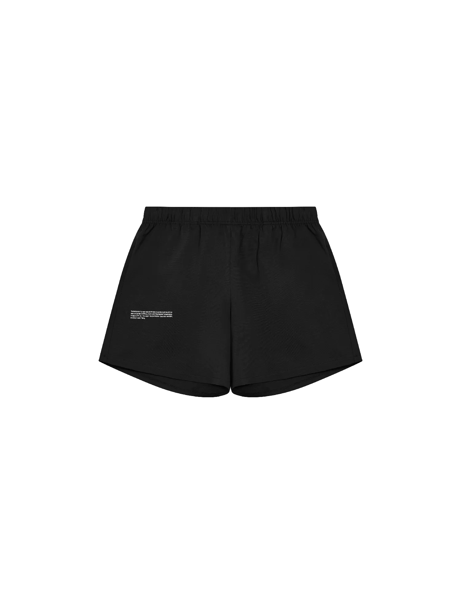 Mens Organic Cotton Pajama Loose Shorts with C-FIBER™—black