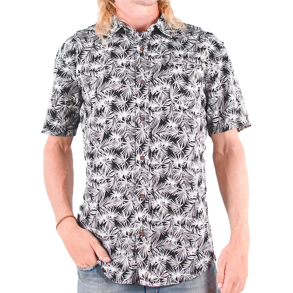 Men's Pattern Shirt (Black)