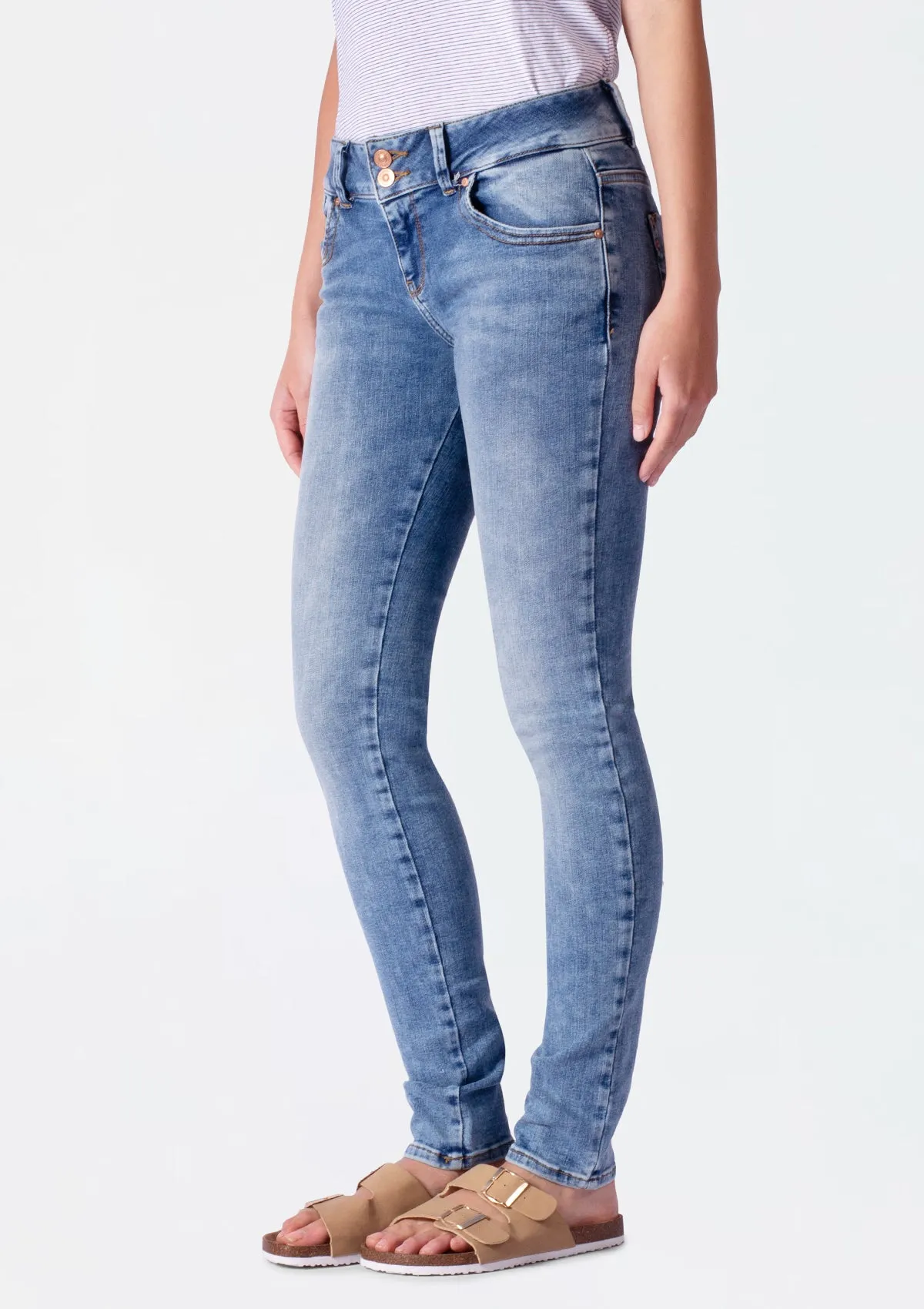Molly M Yule Mid Rise Slim Jean