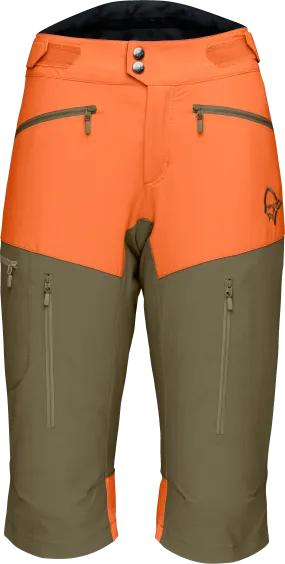 Norrøna Women&#x27;s Fjørå Flex1 Shorts Orange Alert | Buy Norrøna Women&#x27;s Fjørå Flex1 Shorts Orange Alert here | Outnorth