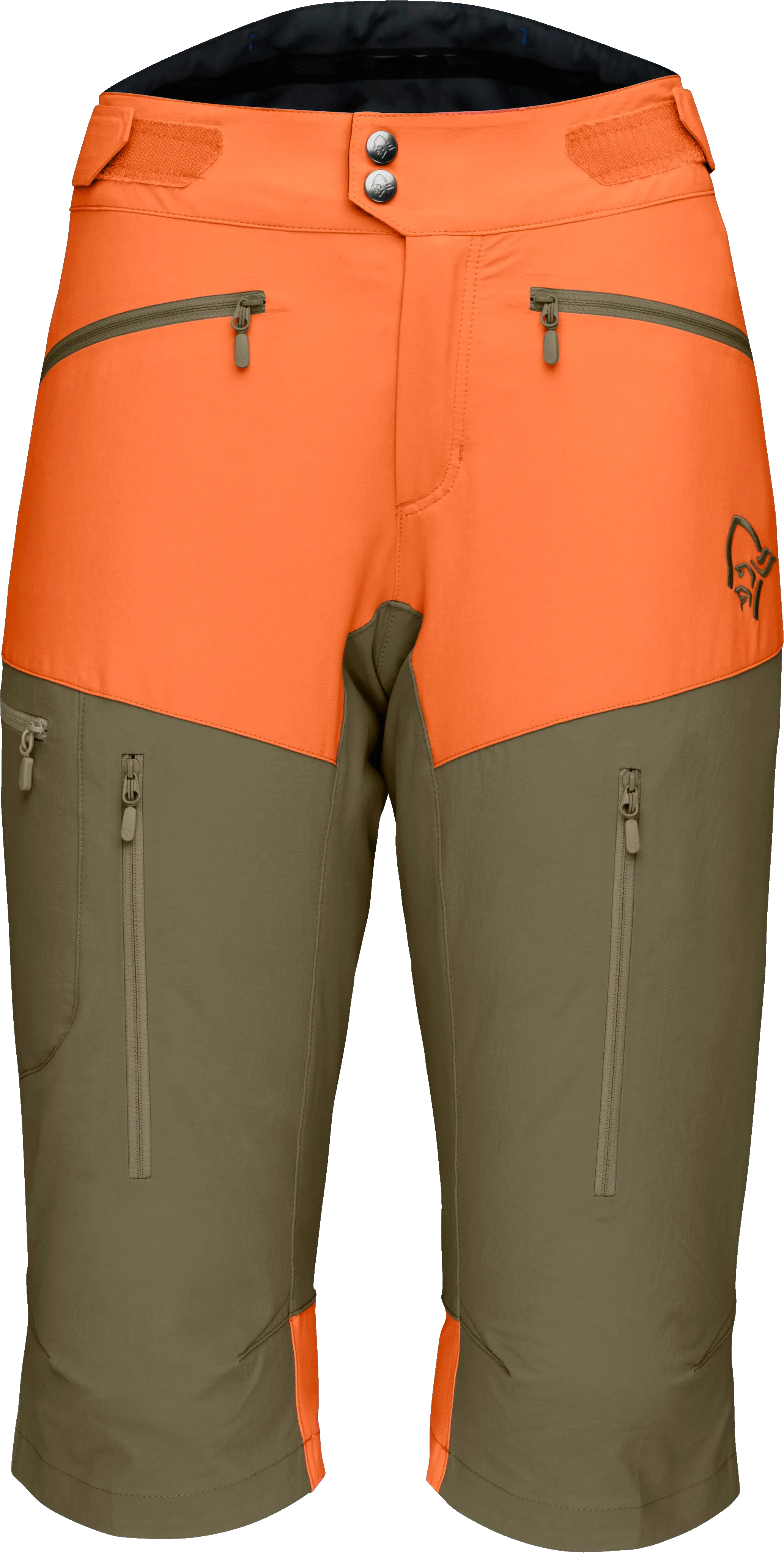 Norrøna Women&#x27;s Fjørå Flex1 Shorts Orange Alert | Buy Norrøna Women&#x27;s Fjørå Flex1 Shorts Orange Alert here | Outnorth