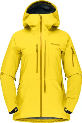 Norrøna Women&#x27;s Lofoten GORE-TEX Pro Jacket Blazing Yellow | Buy Norrøna Women&#x27;s Lofoten GORE-TEX Pro Jacket Blazing Yellow here | Outnorth