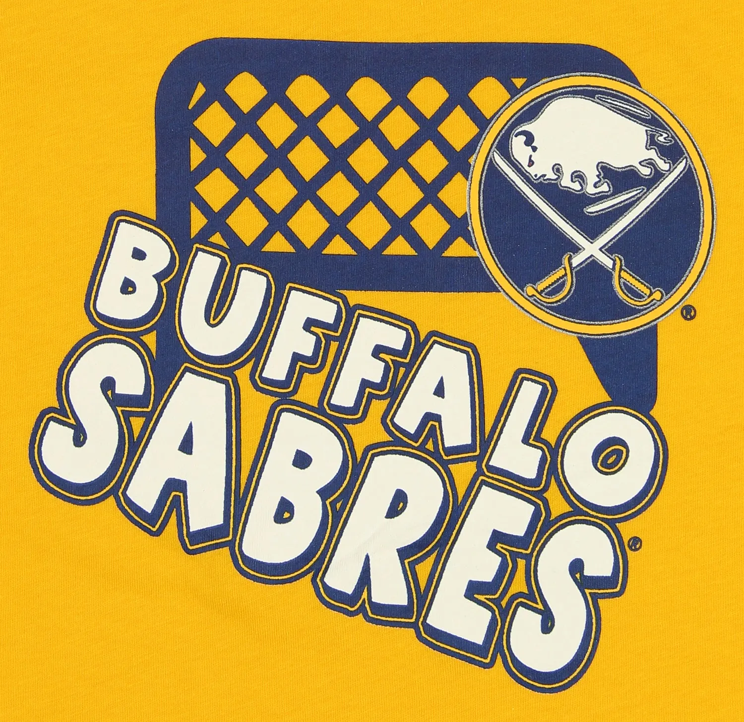 Outerstuff NHL Infant/Toddler Buffalo Sabres Team Long Sleeve Mascot T-Shirt