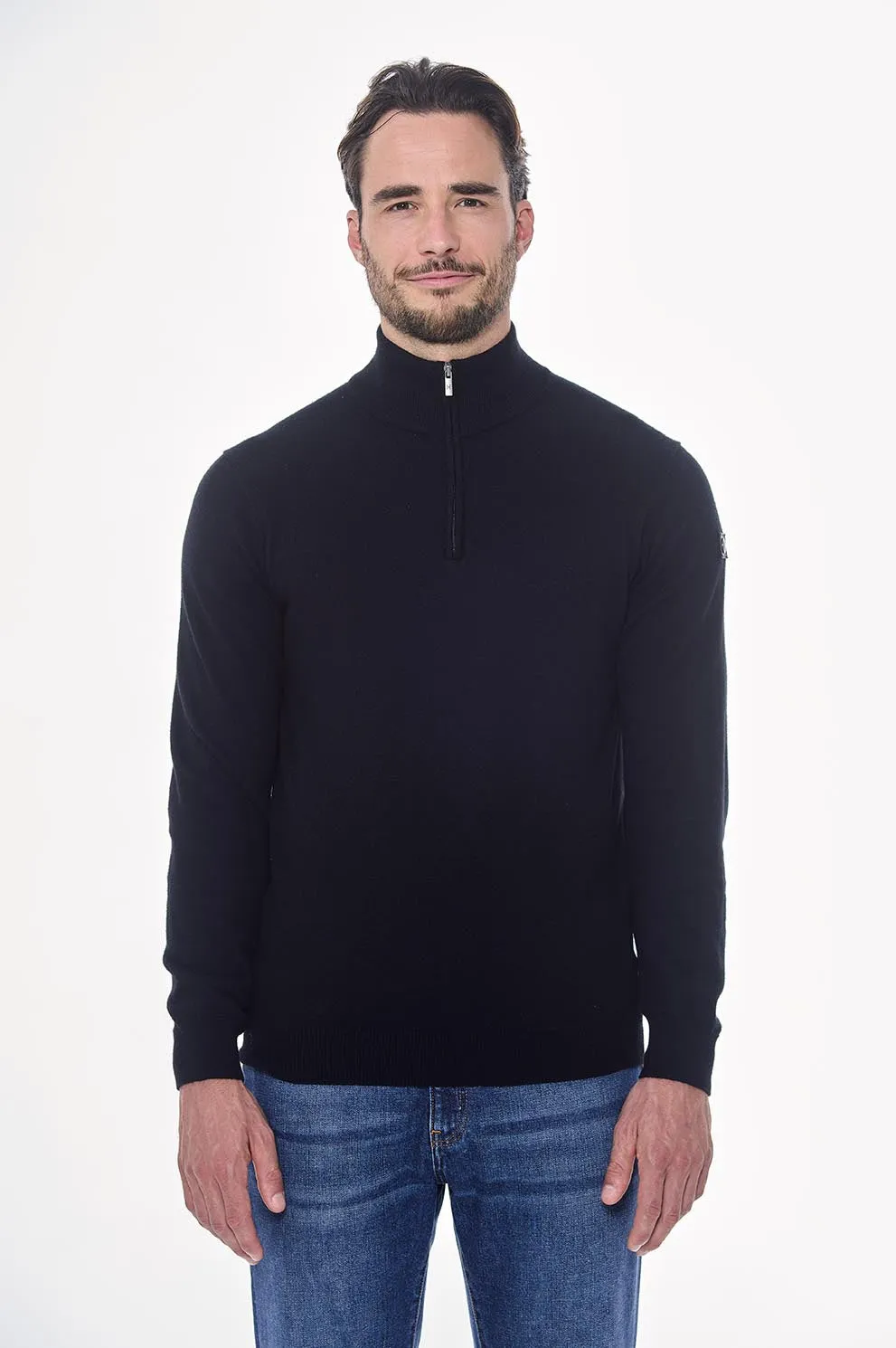 Parmo Unisex Pullover 1/4 Zip Sweater