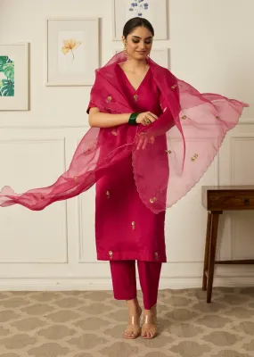 PINK IRIS Kurta Set