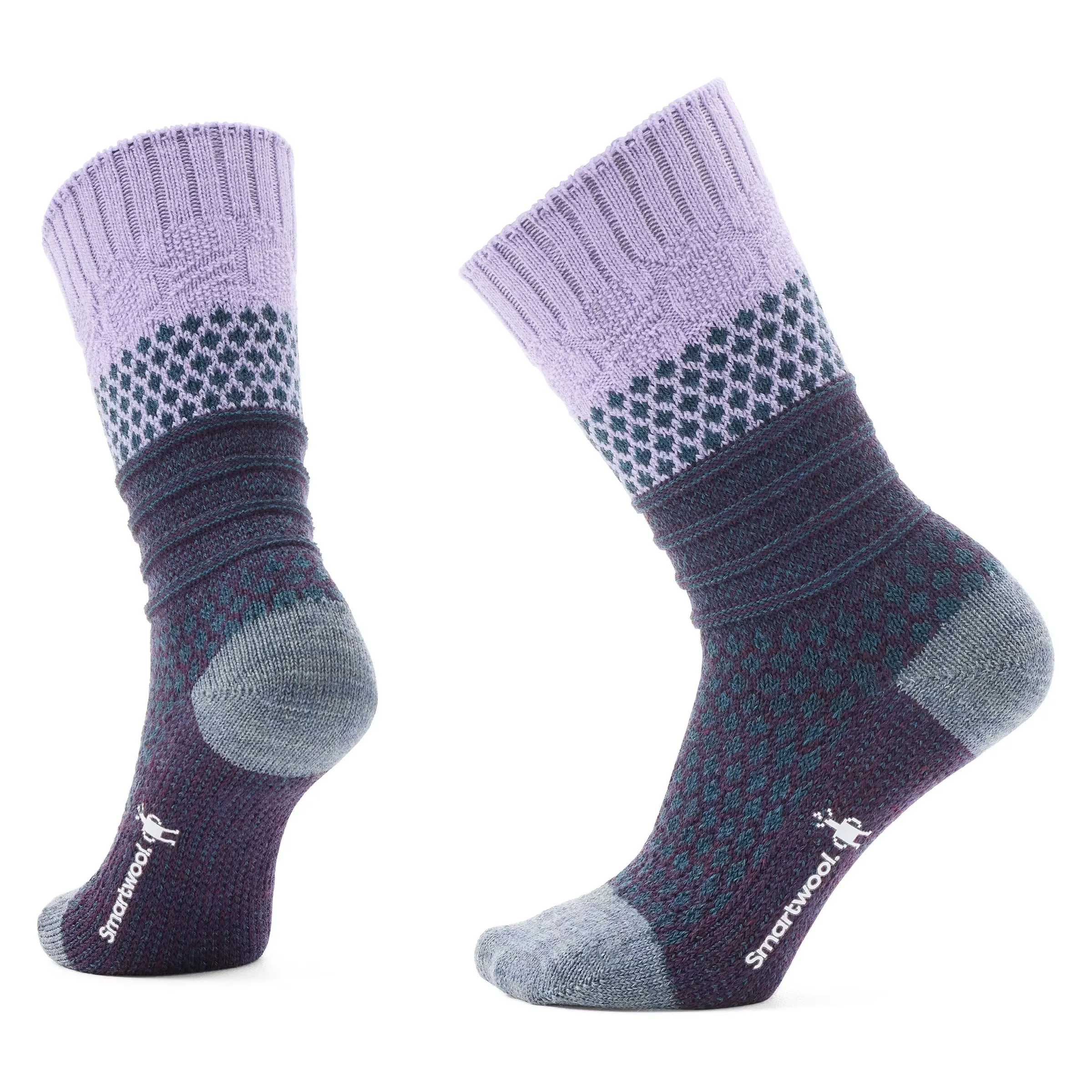Popcorn Cable Crew Ultra Violet
