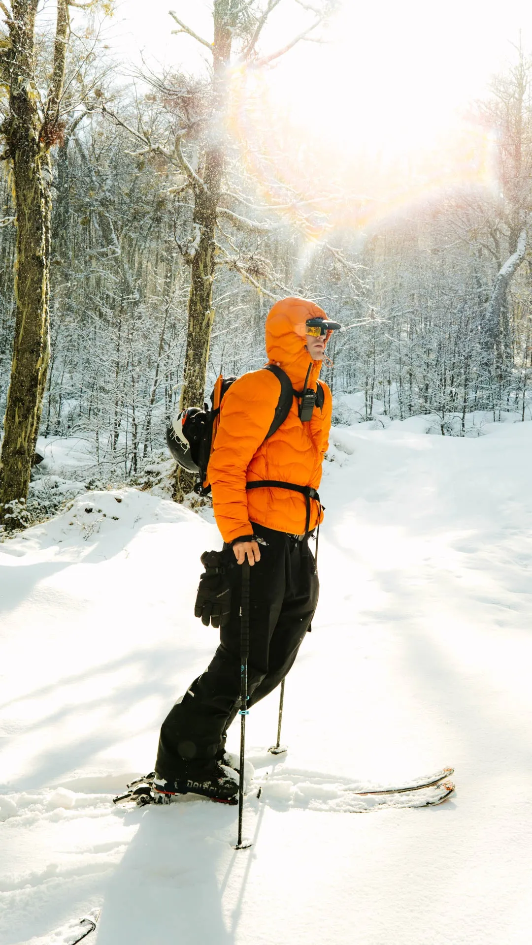 PUFFER BLIZZARD NARANJA