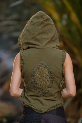 Raw Maya Vest - Green