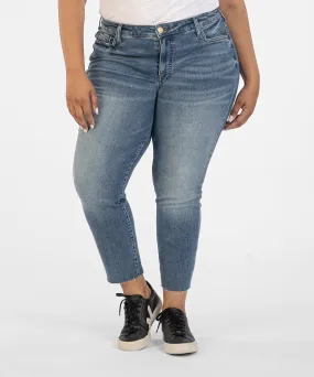 Reese High Rise Ankle Straight Leg, Plus