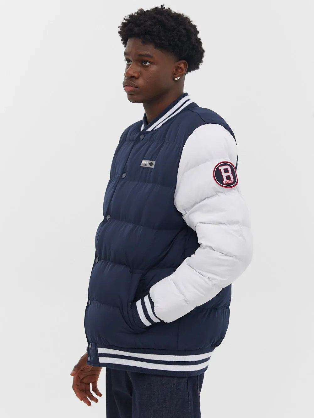Reggie Puffer Baseball Jacket -