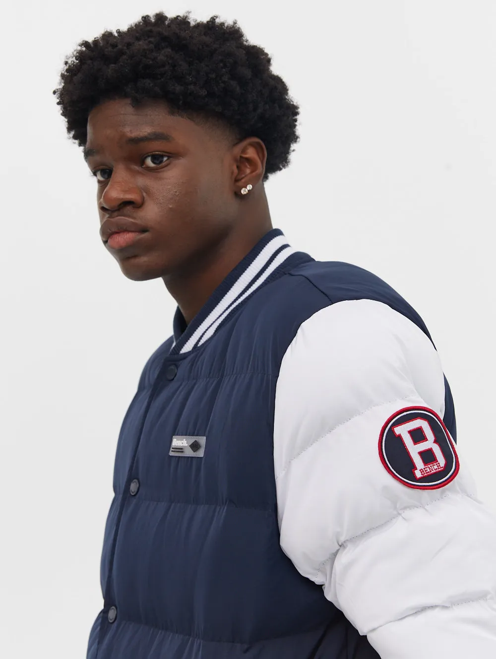 Reggie Puffer Baseball Jacket -