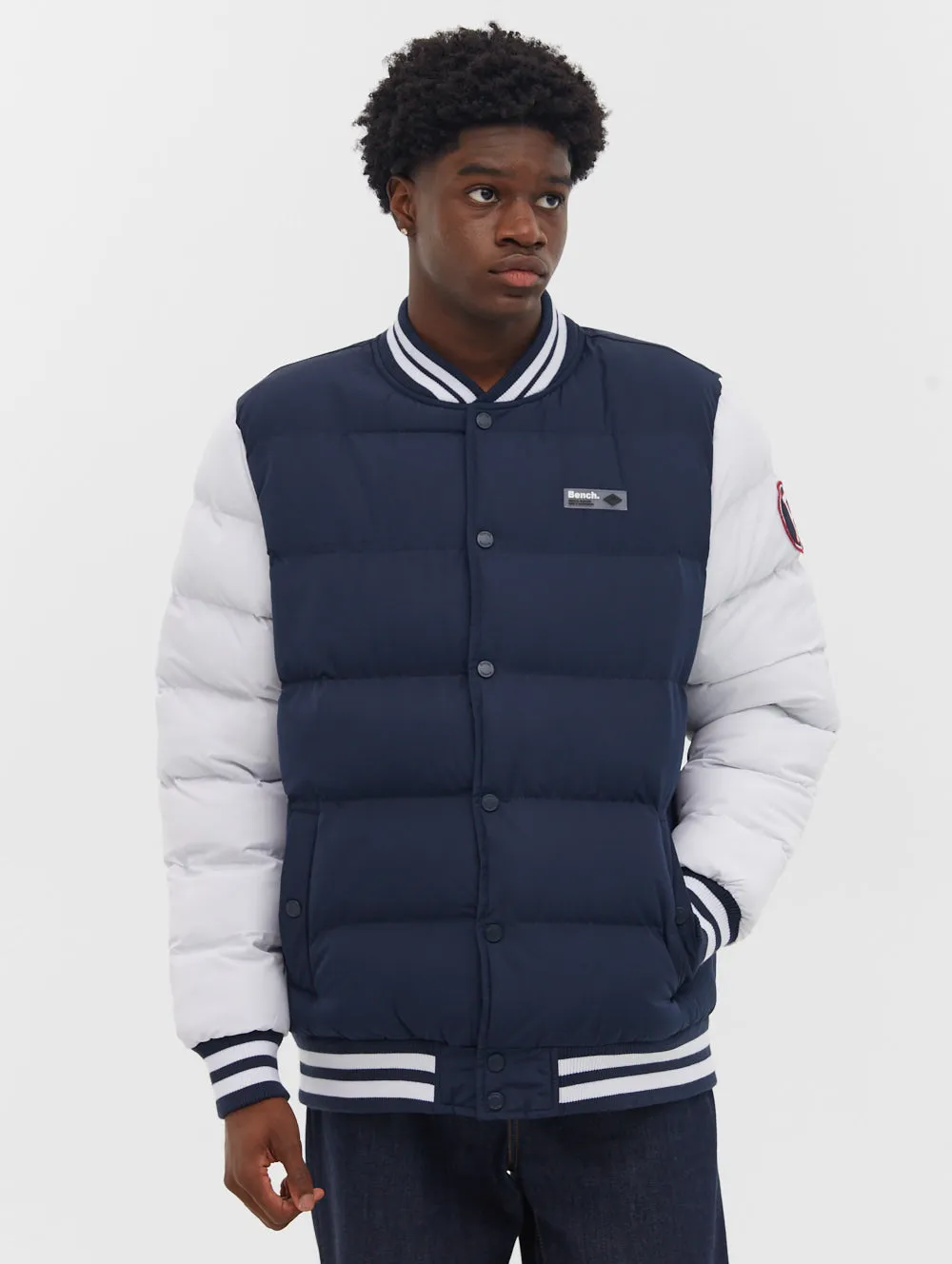Reggie Puffer Baseball Jacket -