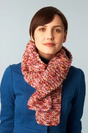 Rosy Scarf Pattern (Knit)