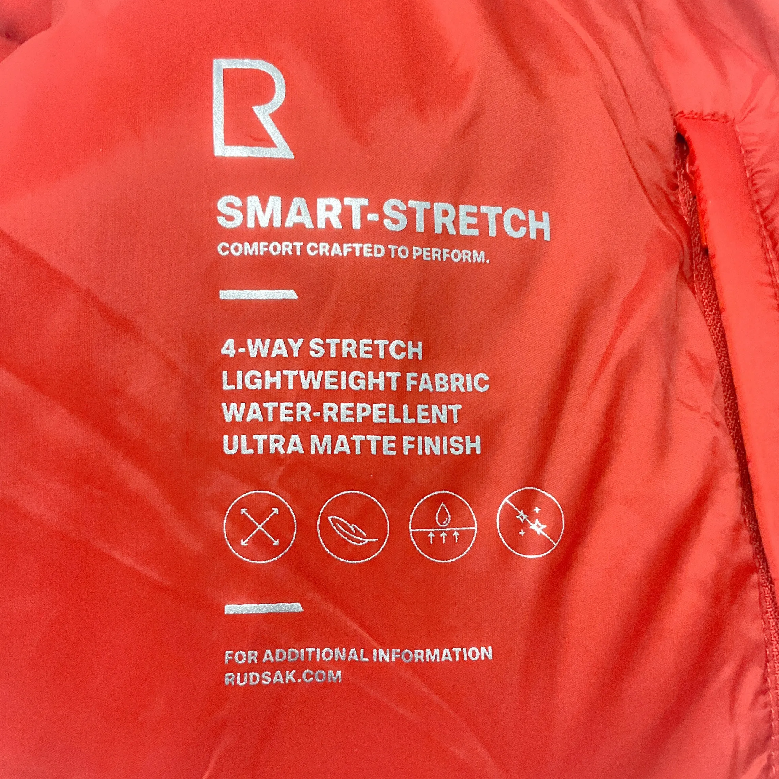 Rudsak Men's Orange Vincent Puffer Jacket