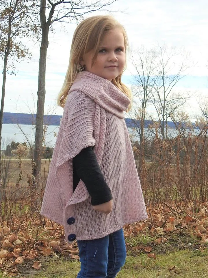Sugar n' Spice Poncho Pattern (kids)