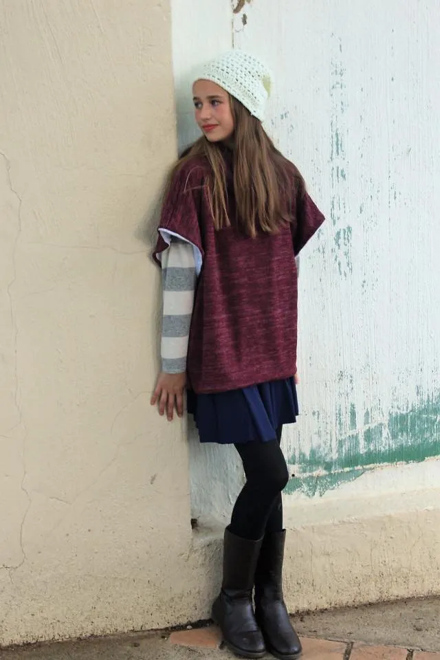 Sugar n' Spice Poncho Pattern (kids)