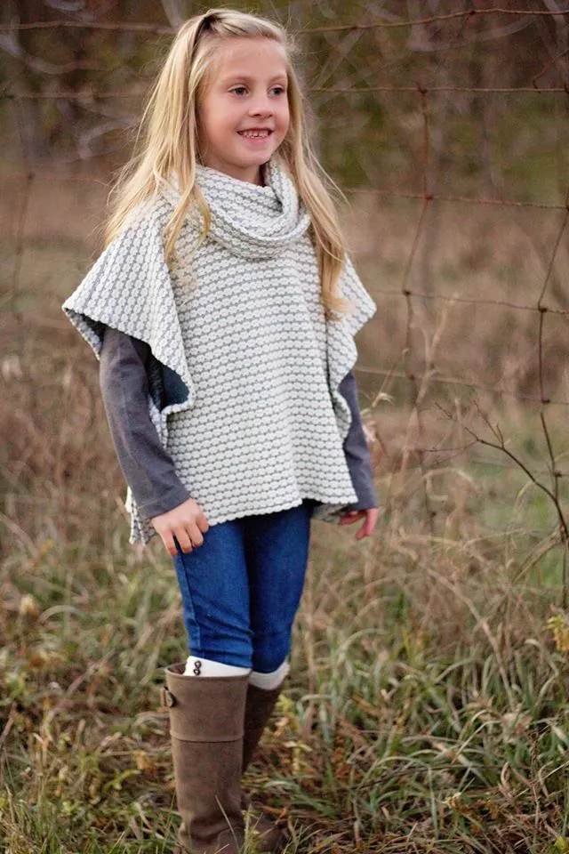 Sugar n' Spice Poncho Pattern (kids)