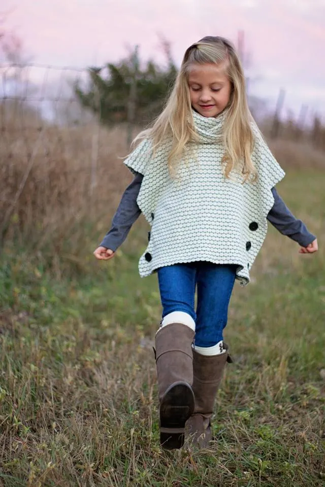 Sugar n' Spice Poncho Pattern (kids)