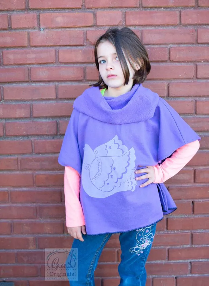 Sugar n' Spice Poncho Pattern (kids)