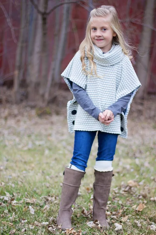 Sugar n' Spice Poncho Pattern (kids)
