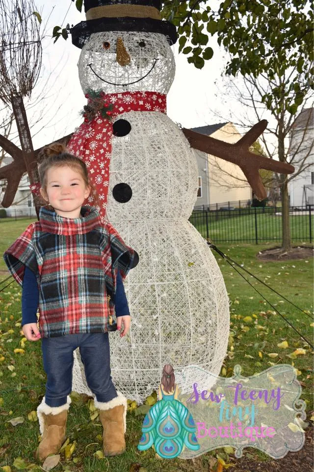 Sugar n' Spice Poncho Pattern (kids)