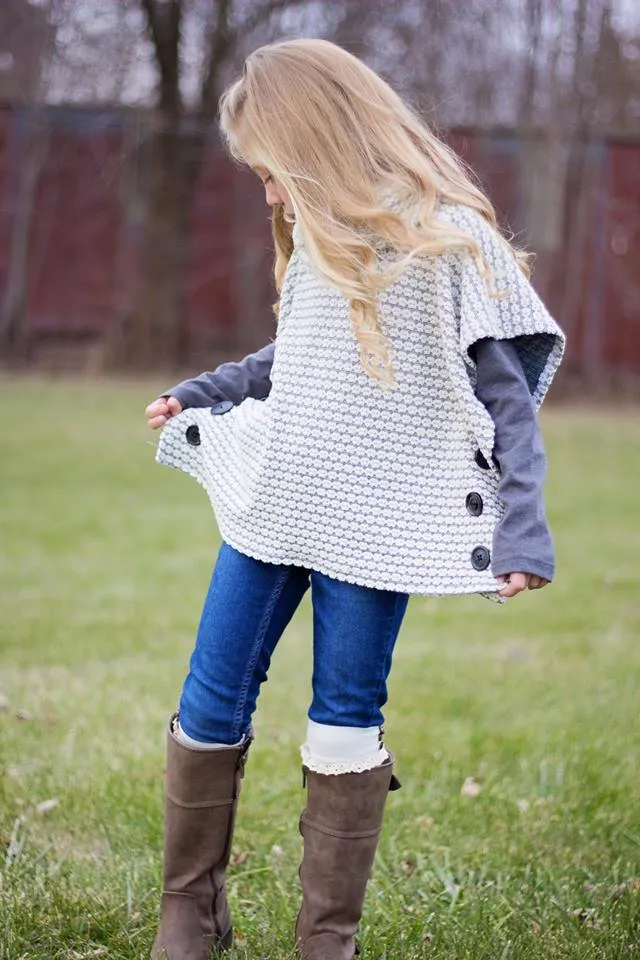 Sugar n' Spice Poncho Pattern (kids)