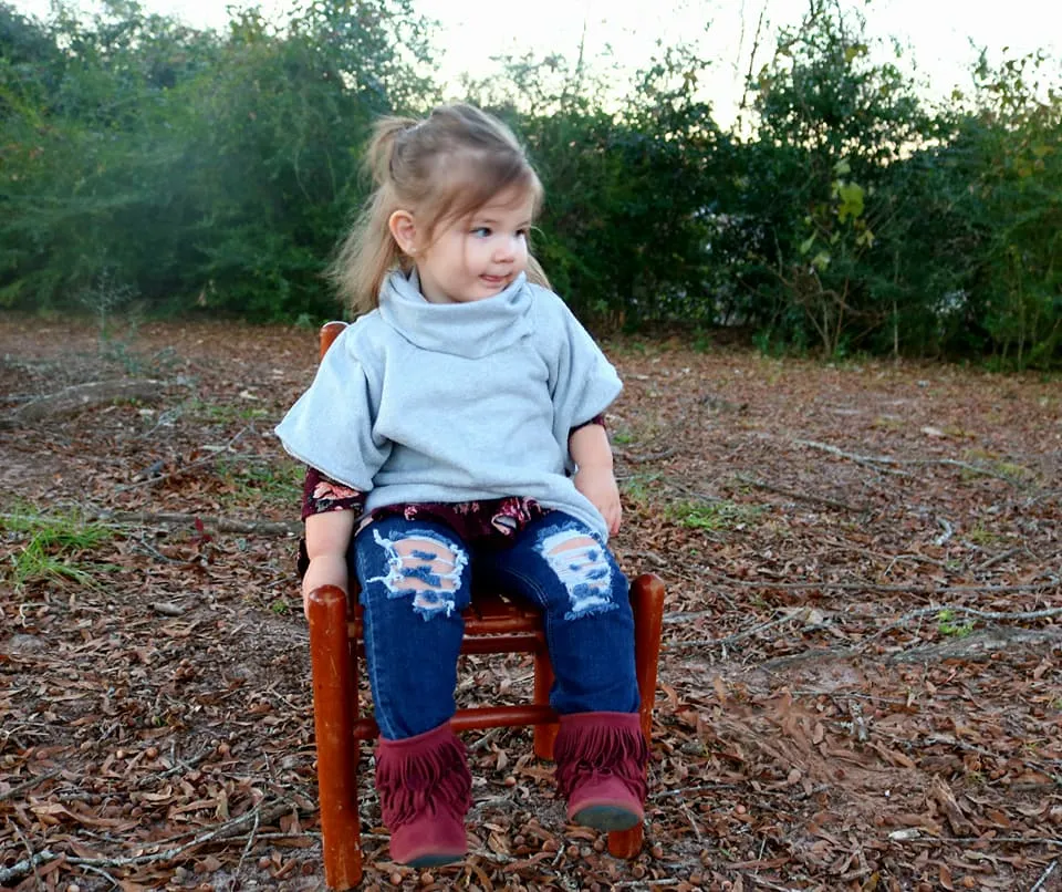 Sugar n' Spice Poncho Pattern (kids)