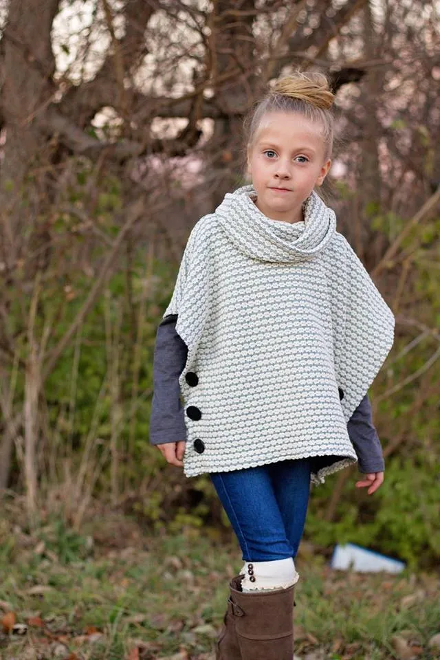 Sugar n' Spice Poncho Pattern (kids)