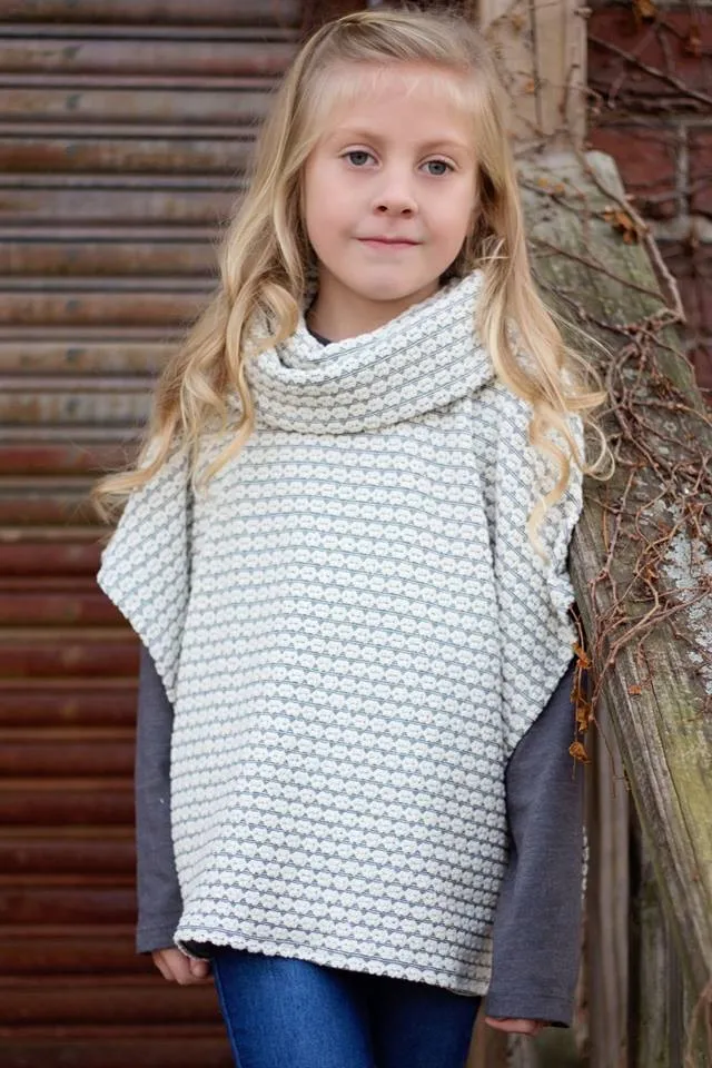 Sugar n' Spice Poncho Pattern (kids)