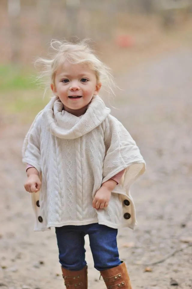 Sugar n' Spice Poncho Pattern (kids)