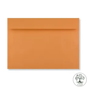 Tangerine Orange Envelopes by Clariana