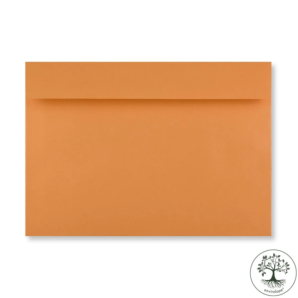 Tangerine Orange Envelopes by Clariana