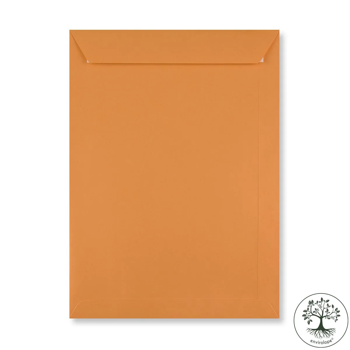 Tangerine Orange Envelopes by Clariana