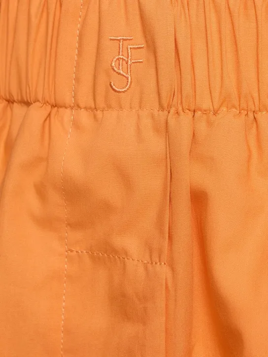 The Frankie Shop   Lui organic cotton poplin boxer shorts 