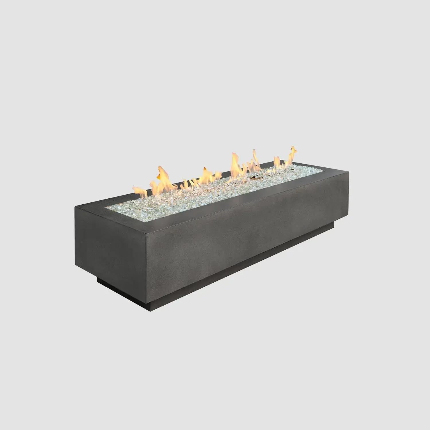 The Outdoor GreatRoom Company Cove 54-Inch Linear Gas Fire Pit Table