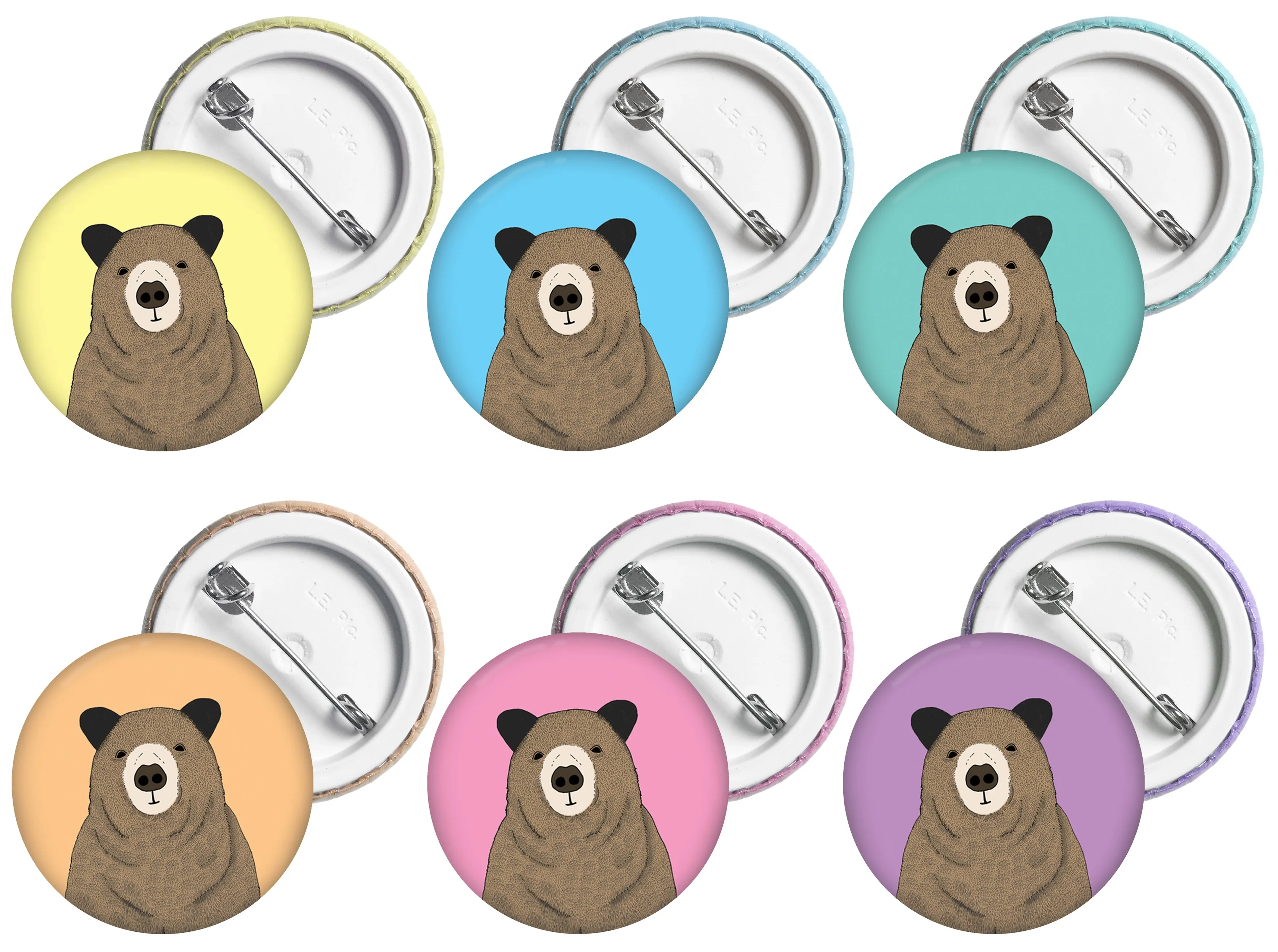 Toby - Button Badge
